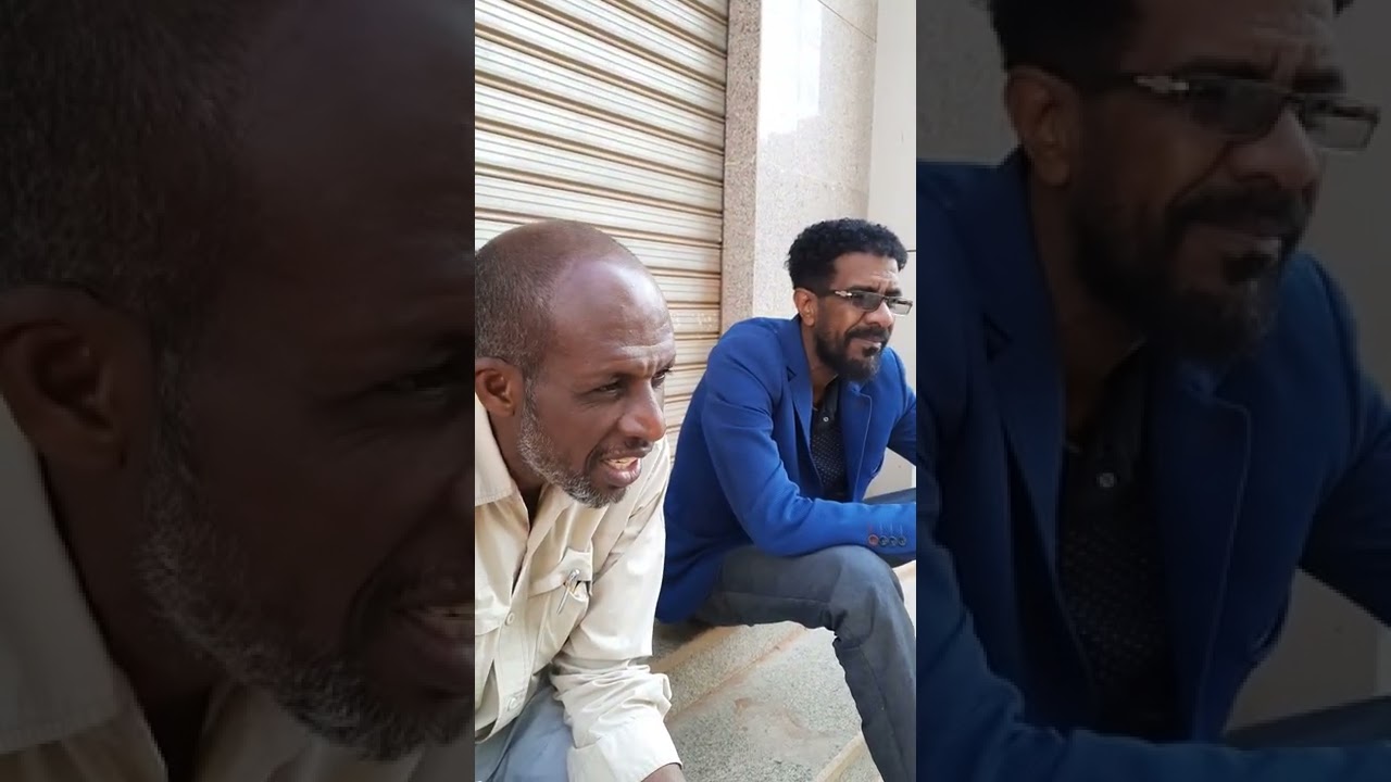 الشاعر مختار دفع الله يداعب الصحفيين بابيات من الشعر بشوارع الخرطوم