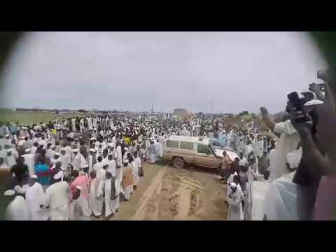 تشييع قتيل جهاز الامن بكسلا الامين محمد نور