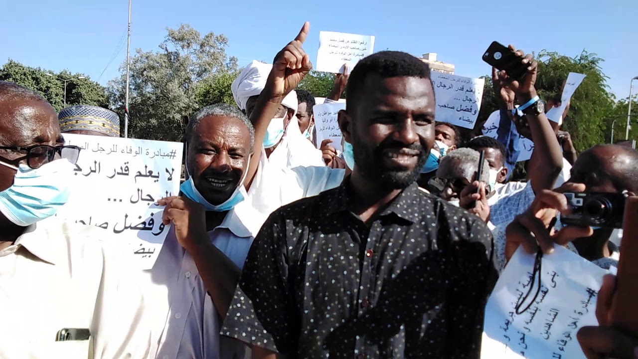 اللواء أمير يوسف يخاطب انصار فضل محمد خير